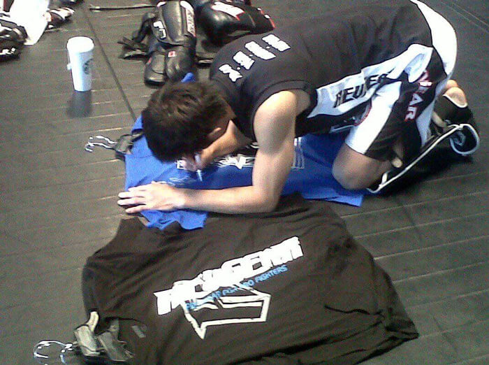Hatsu Hioki photoshoot with Revgear before UFC137